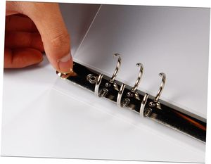 Chất kết dính PP mờ, với túi bên trong, nhẹ, thích hợp cho kinh doanh văn phòng và trường học, chất kết dính, thư mục. - Product Image 5