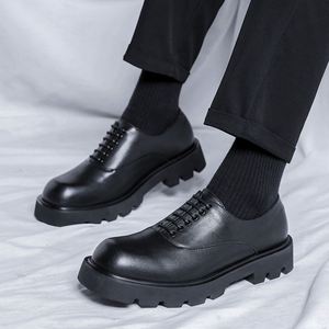 Chaussures habillées en cuir de haute qualité pour hommes, style Oxford, pour le bureau et les occasions formelles - Product Image 5