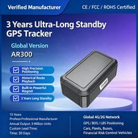 Rastreador GPS AR300-4G EV con Batería de 3 Años, Impermeable, Fijación Magnética y Almacenamiento en la Nube para Vehículos Eléctricos y de Nueva Energía