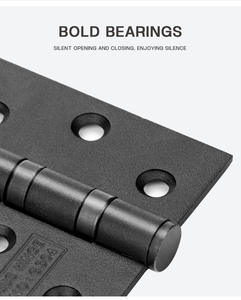 Bisagra de Puerta de Madera con Rodamiento de Bolas de Acero Inoxidable, 4 Pulgadas, 3.0 mm de Grosor, Bisagra Plegable para Puerta, Ventana y Muebles - Product Image 3