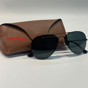 Lunettes de soleil pilote UV400 les plus vendues 2026 - Lunettes de soleil de créateur classiques en métal à verres dégradés - Product Image 1