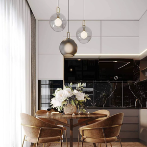 Lampe suspendue en verre à <span class=keywords><strong>pendule</strong></span> - Product Image 4