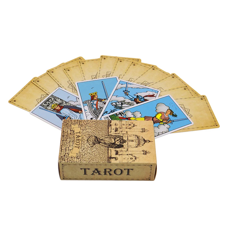 Wholesale Custom Printing Playing Game Card Gold Gilt Silver Edges Tarot Oracle Cards