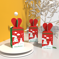 Emballage de chocolat de luxe personnalisé et écologique biodégradable pour enfants boîte de bonbons en papier veille cadeau de mariage Noël