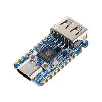 Waveshare RP2350-USB-A RP2350A Placa de Desarrollo Mini Pico2 de Doble Núcleo y Doble Arquitectura USB de 150MHz para Raspberry Pi