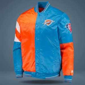 <b>Men's</b> Clothing 100% Polyester Silk Satin Bomber <b>Jacket</b> apparel Blue Orange <b>White</b> Satin <b>Jacket</b> For <b>Men</b> Women Outdoor Street Wear - Product Image 1