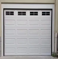 Porte de garage résistante à la corrosion Prima, panneau isolé en acier galvanisé pour maison de bord de mer