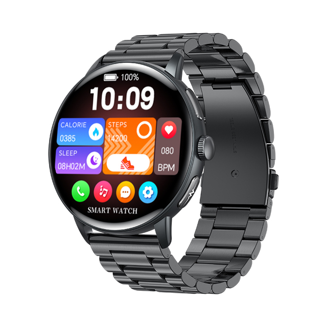 ET473 BT Calling Smartwatch with ECG Monitor, 1.56" AMOLED Screen, Heart Rate & Blood Oxygen Tracking