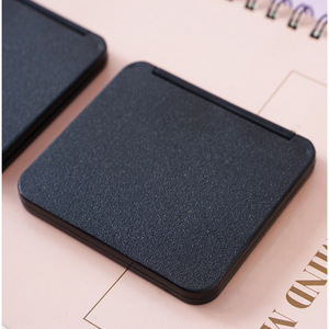Portable makeup <b>mirror</b>, dressing <b>mirror</b>, princess <b>mirror</b>, foldable, portable, trendy, simple, mini double-sided <b>square</b> <b>mirror</b> - Product Image 4