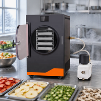 Hoog rendement vriesdroger vacuümvriesdroger lyofilisator vriesdroogapparatuur voor voedsel fruit aardbei mango