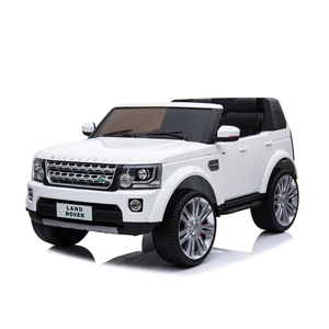 2019 licencia Land Rover asiento doble paseo en coche 12v bicicleta eléctrica para niños autos electrónicos para niños - Product Image 4
