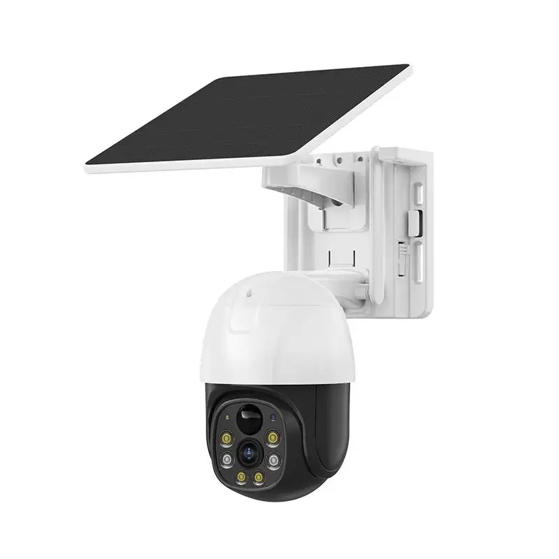 Caméra de sécurité solaire 4G 2MP à faible puissance caméra sans fil WiFi CCTV HD PTZ pour une utilisation en extérieur