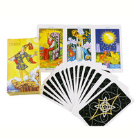 Jeu de cartes de tarot / oracle à impression personnalisée avec livres, cartes d'affirmation de l'esprit personnalisées avec boîte à la demande