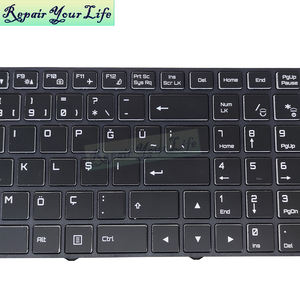 Teclado Retroiluminado TR Trukey para Mechanic T58 T96E F117 F6 Thunderobot ST PULSE S5Ta T6TI-X7 911SE K680E U5F <span class=keywords><strong>U5E</strong></span> U5A U5C U5TD - Product Image 3