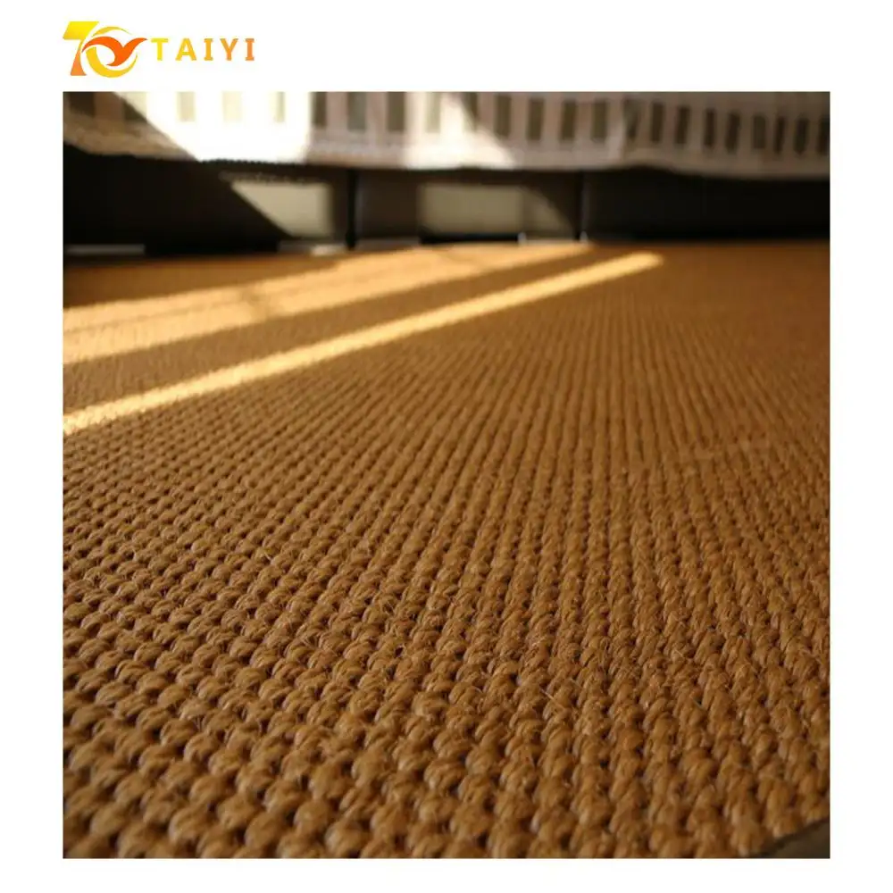 China Tapetes naturais do sisal do sofá personalizado tamanho rolos e tapetes Tapete sala tapete gato Sisal Mat