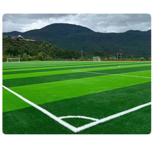 Tuiles de gazon artificiel carrées modulaires à emboîtement - Product Image 2