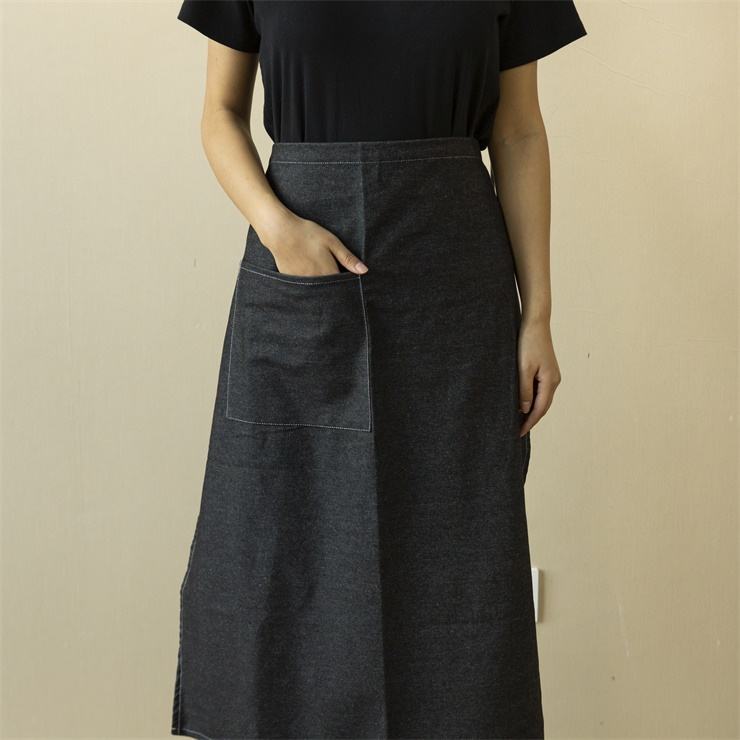 Cotton Denim Waist Pocket Apron