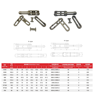 Chaîne à double pignon en acier allié sans rivets forgée à chaud - Product Image 6