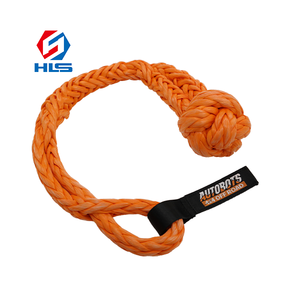 Große Zähigkeit 55000 Pfund Seilwinde synthetisches weiches Ketten+Recovery Ring Set robuste weiche Ketten - Product Image 3