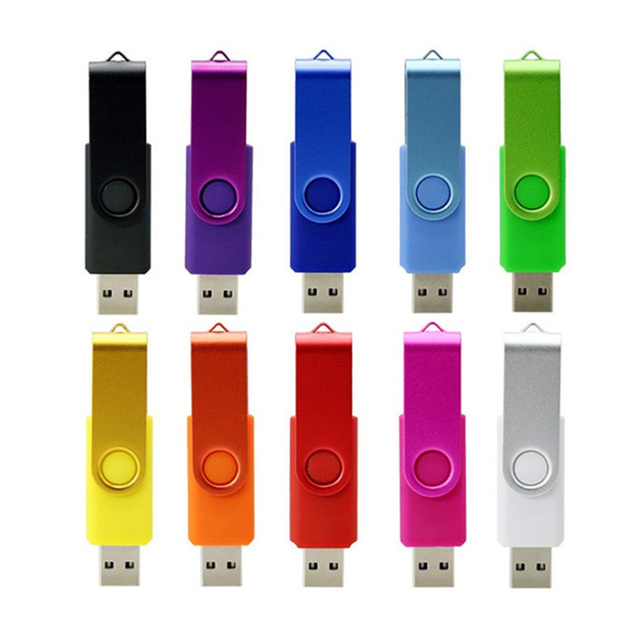 Promotional Business Gifts Colorful Plastic Swivel USB Flash Drives Without Chipset Inside Dummy USB Flash Drives