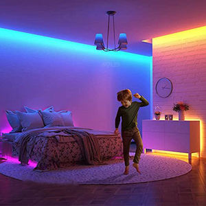 Tira de LED RGB Flexible de 840 LED, Sin Puntos, Regulable, 24 V, 10 mm, Tira de Luces LED COB - Product Image 5