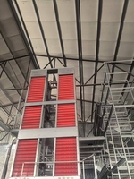 Nouveau système automatique de cages en acier pour poules pondeuses, équipement d'élevage avicole avec système d'alimentation et d'abreuvement