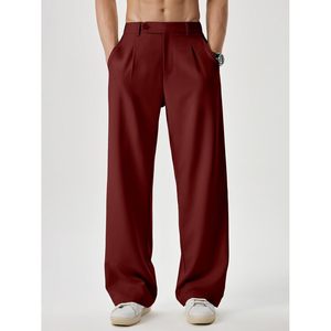FOXA <b>Mens</b> Wide Leg Dress Pants Pleated Lightweight Breathable Casual <b>Trousers</b> <b>For</b> <b>Men</b> - Product Image 4
