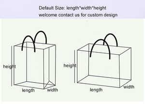 Bolsas de Papel para Regalos al por Mayor, Bolsas de Papel Kraft Personalizadas con su Propio Logotipo, Impresión Offset en Blanco, Negro y Marrón - Product Image 2