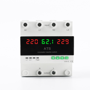 Interruptor de transferencia automática de doble potencia de 63A y 220V, pantalla ATS3, protector de sobrecorriente y sobretensión - Product Image 1