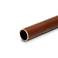 Tuyau en cuivre, prix usine, 15mm/20mm/25mm, tubes droits 3/8, résistant à haute pression, pour CVC, ASTM B280