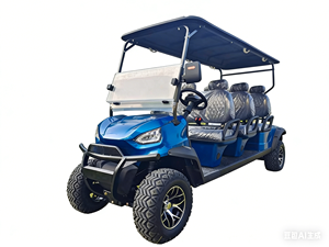 Voiturette de golf électrique 4 places 48 V homologuée route, buggy tout-terrain, voiturette de club électrique à vendre - Product Image 2