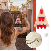 LANDER-MAN Trink spiele Party Erwachsene Alkohol trinken Bier Pong Set Trink spiele