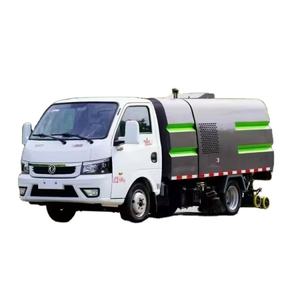 Dongfeng Tuyi nuevo 3,3 metros cúbicos barredora de carretera multifuncional transmisión Manual de combustible diésel Euro 5 estándar de emisión 4,4 toneladas - Product Image 1