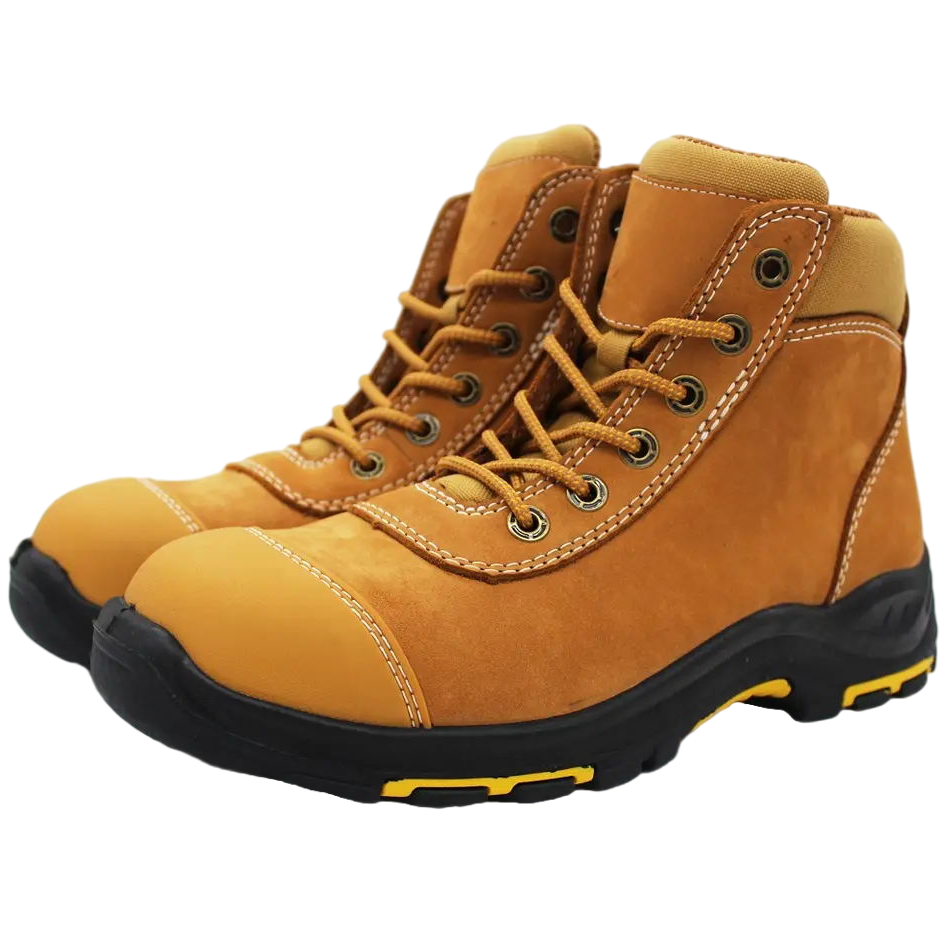 Camel Safety Shoes Steel Toe Anti-Smash Workwear