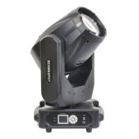 Projecteur Beam Mobile 275W Sharpy, Contrôle DMX512, Éclairage de Scène IP20, Effet Lumineux pour DJ, Disco, KTV, Bar, Fête, Blanc