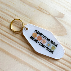 Vendita calda personalizzato colorato stile Hotel stile acrilico portachiavi nuovo motivo '<span class=keywords><strong>lasciami</strong></span> unire I Cry' carino all'ingrosso per Hotel metallo - Product Image 5