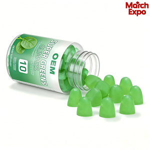 <span class=keywords><strong>Caramelle</strong></span> Gommose Vitaminiche Super Greens a Marchio Privato per Adulti - Integratore Quotidiano <span class=keywords><strong>di</strong></span> Verdure - Product Image 2