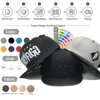 Gorra Snapback Heycap con Logotipo Personalizado, Bordado 3D, Visera Plana, 6 Paneles, Ajustable, Estilo Hip Hop, Deportiva, Urbana, para Hombre