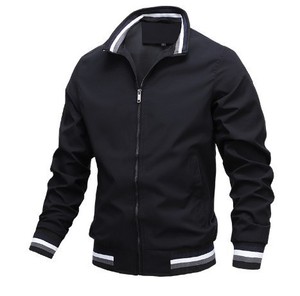 Chaqueta de abrigo larga para hombre al por mayor primavera y otoño cuello levantado Jogging tenis Casual deportes Golf de talla grande prendas de vestir exteriores - Product Image 6