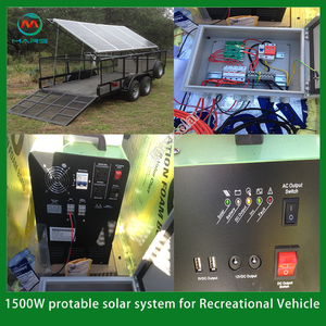 Estación de Energía Portátil de 1KW con Controlador MPPT, Batería de Iones de Litio de Bajo Precio, Generador Solar, Sistema de Energía Solar Portátil - Product Image 2