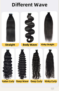 ผมแท้แบบอินเดีย Remy Kinky Curly  แบบมัดเป็นช่อ ขนาด 16-30 นิ้ว  ถักด้วยเครื่องจักรแบบ Double Weft พร้อมสำหรับต่อผม - Product Image 6
