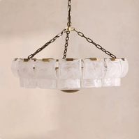 Nouveau Lustre PM 2026 en Verre Murano Nuage Style Rétro Français, Éclairage Haut de Gamme pour Salon, Salle à Manger et Chambre à Coucher