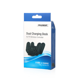 Base de cargador dual para <span class=keywords><strong>PS4</strong></span> Slim PRO Gamepad para Playstation 4 <span class=keywords><strong>Controller</strong></span> Estación de carga - Product Image 2