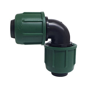 Connecteur coudé 90° D. 16 x 16 pour systèmes d'irrigation de jardin - Product Image 1