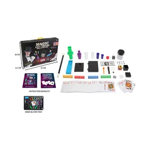 Hot sale 150 tricks kids magic tricks kit novelty toy magic props easy learning and fun game
