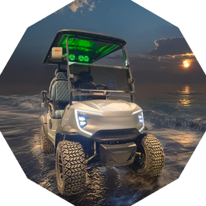 รถกอล์ฟไฟฟ้า6ที่นั่ง150A ลิเธียมขนาดเล็กราคาไม่แพง - Product Image 4