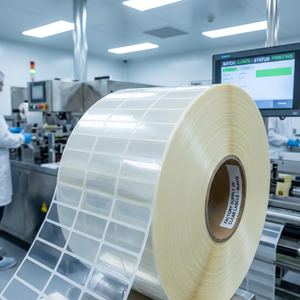 Professional Ultra-Clear Transparent Peptide Vial <b>Labels</b> with High-Transparency Synthetic Material & White Ink Printing - Product Image 2