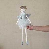 Belle EN71 mode ballerine unisexe peluche coton peluche bébé habillage jupe accessoires Ballet danseur poupées 30-50cm 2-4