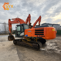 Мощный гусеничный экскаватор Hitachi ZX350-5G б/у, грузоподъемность ковша 2,0 м³, 35 тонн, для строительства и горнодобывающей промышленности