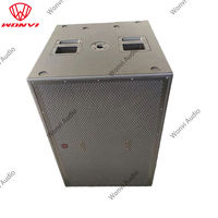 Subwoofer de escenario de Audio profesional Sistema 8006 PA Subwoofer de 2*18 pulgadas Subwoofer de graves de alta potencia Subwoofer de graves de 18 pulgadas